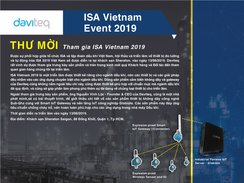 Thư mời tham gia ISA Vietnam 2019