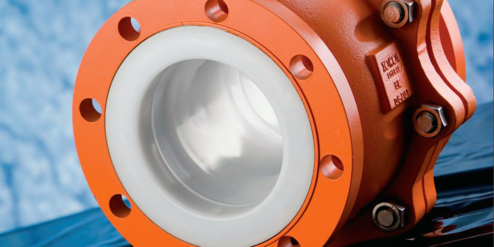 A breakthrough in the design of Xomox Lined Ball Valves