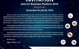 Thư mời tham quan sự kiện Asia IoT Business Platforms 2019, Myanmar